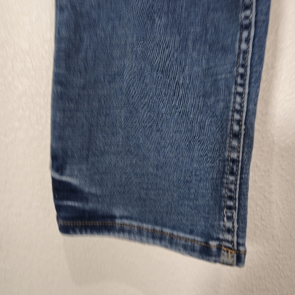 RSQ Men’s Size 34 × 32 Slim Vintage Flex‎ Jeans Distressed Blue NWT New - Picture 5 of 9